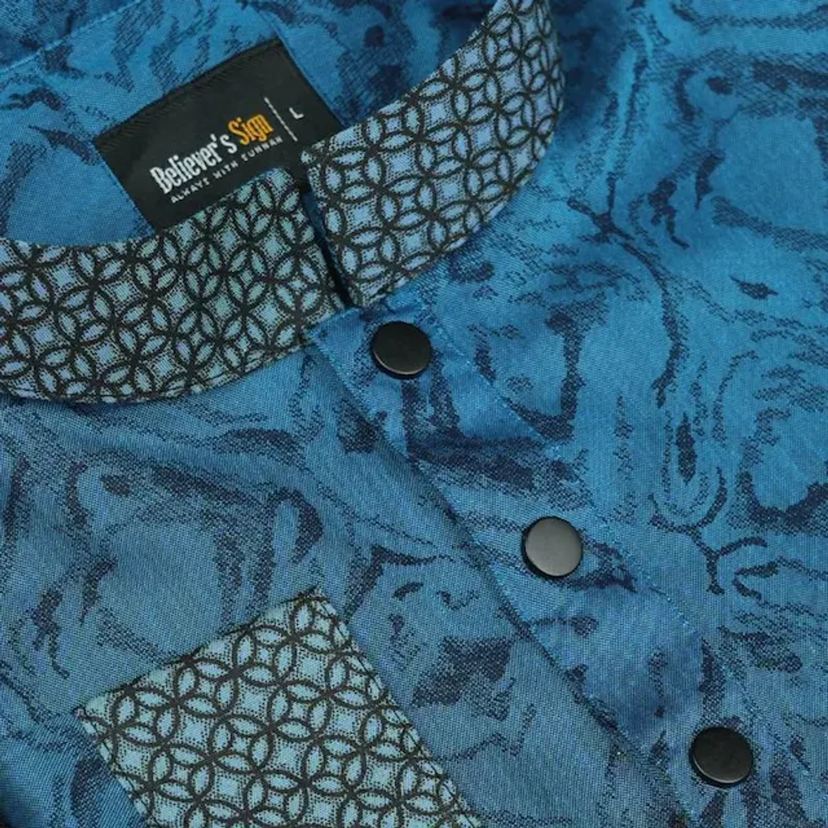 Jacquard Print Panjabi - 118